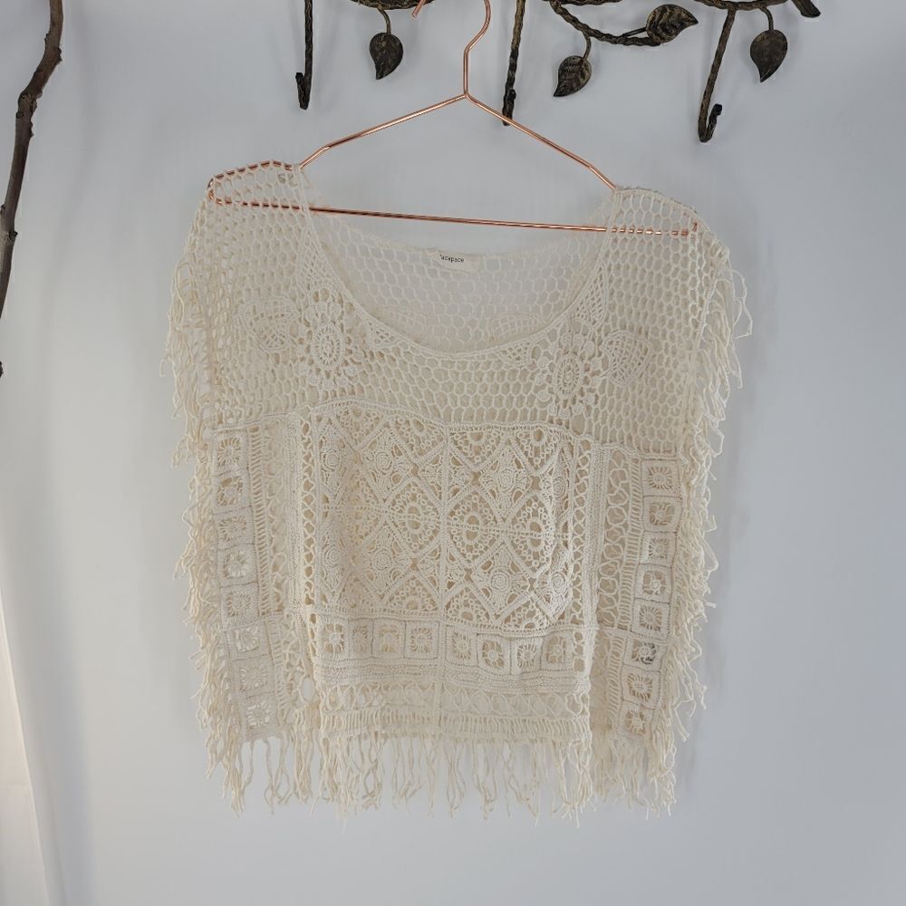Carapace crochet top one size